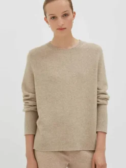 The Boxy Jumper in Oatmeal