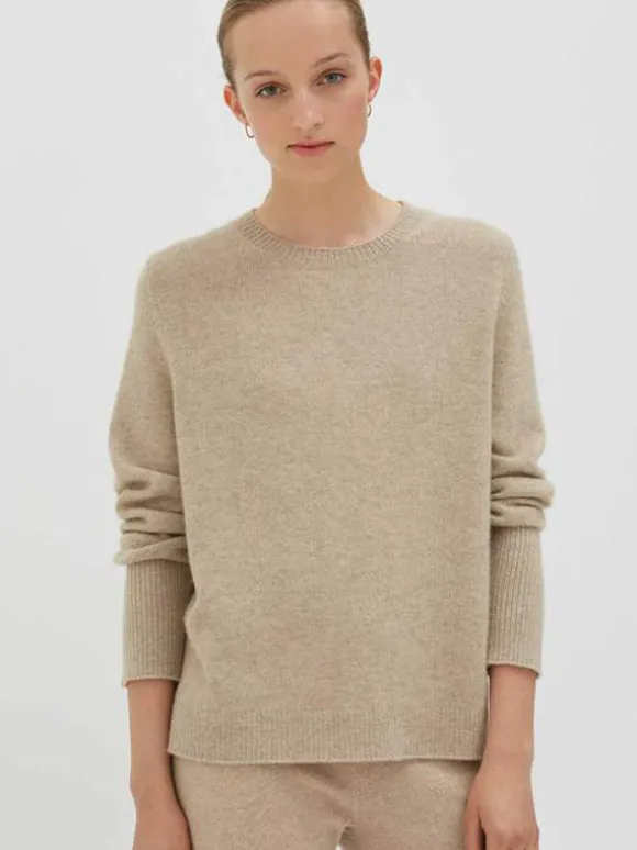 The Boxy Jumper in Oatmeal