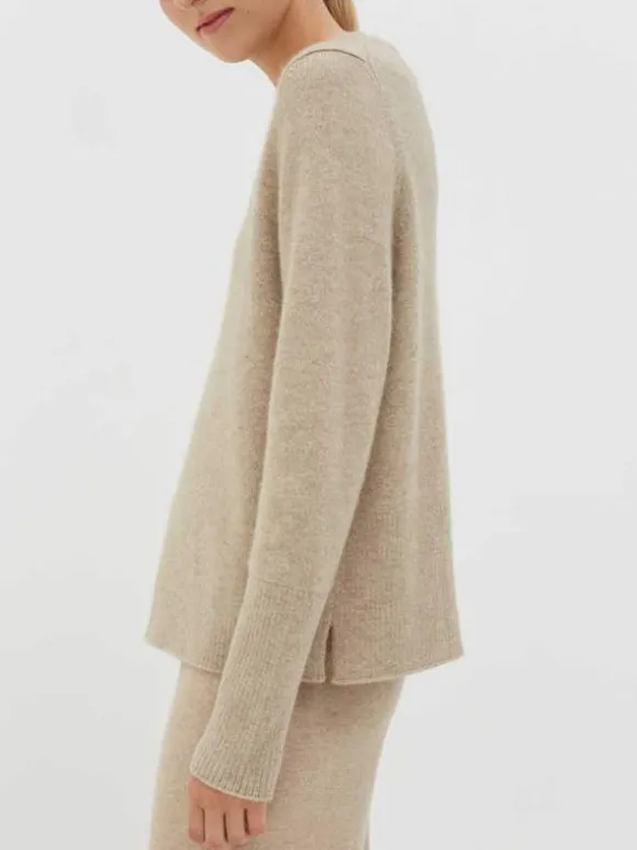 The Boxy Jumper in Oatmeal