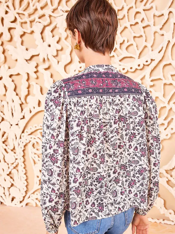 Tillie Blouse in Cosmos