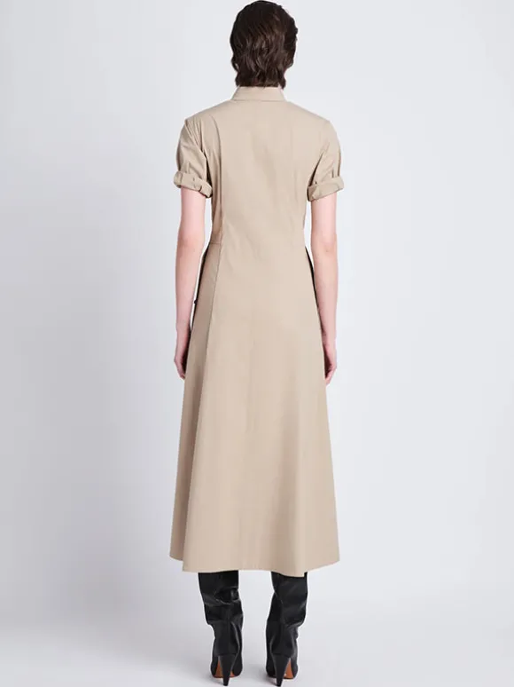 Tracey Dress in Kahki