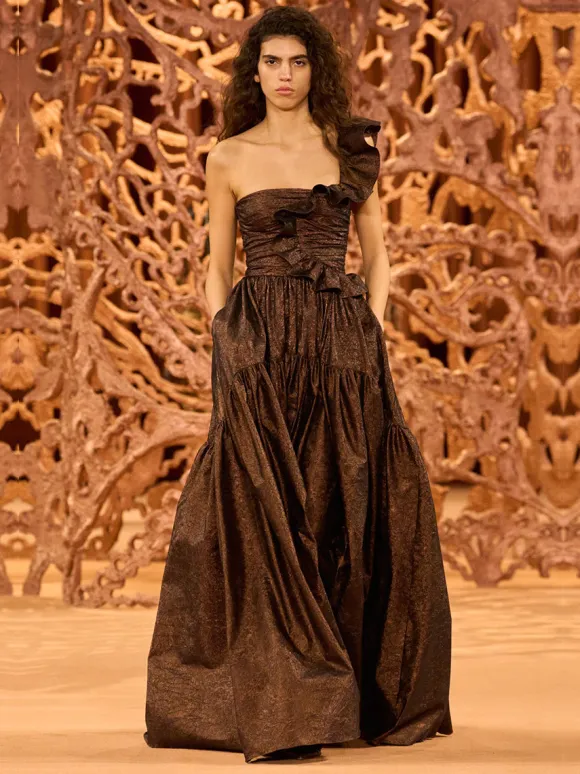 Valeria Gown in Corallium
