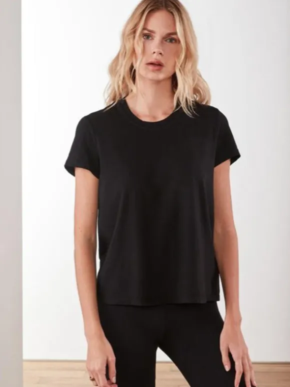 Vintage Little Boy Tee in Black