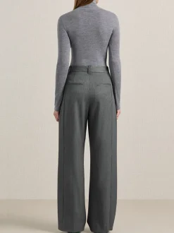 Wynter Top in Grey Melange